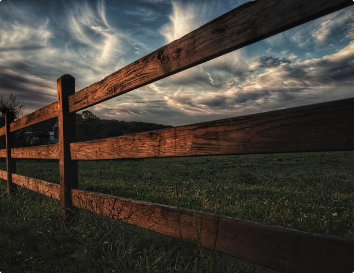 Post & Rail Fence